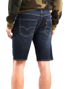 Short Levis 502 Hemmed Marin Homme