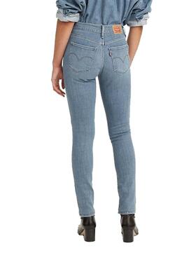 Jeans Levis 311 Shaping Bleu pour Femme