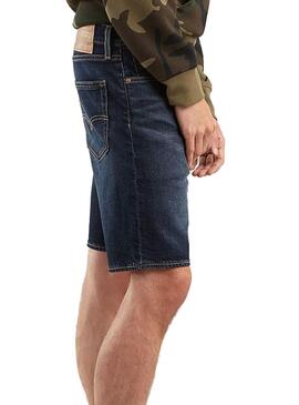 Short Levis 502 Hemmed Marin Homme