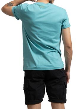 T-Shirt Basic Klout Bleu pour Homme et Femme