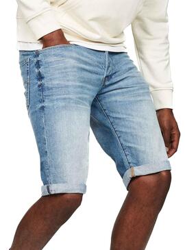 Short G-Star 3301 LT Bleu Homme