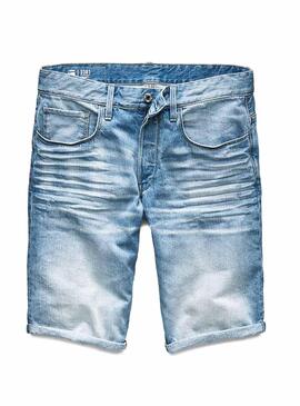 Short G-Star 3301 LT Bleu Homme