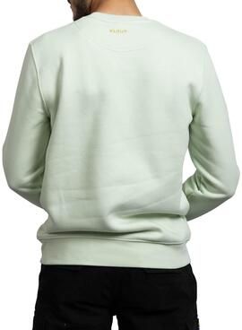 Sweat Klout Basic Vert pour Homme et Femme