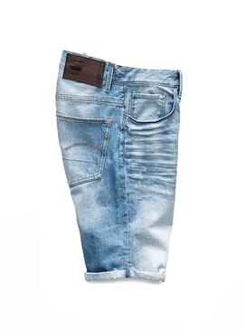 Short G-Star 3301 LT Bleu Homme