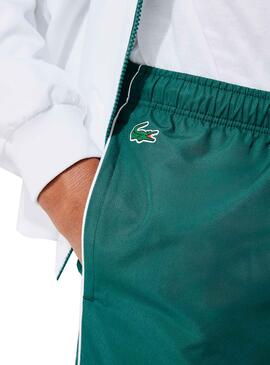 Survêtement Lacoste Sport Couleur Block Vert Homme