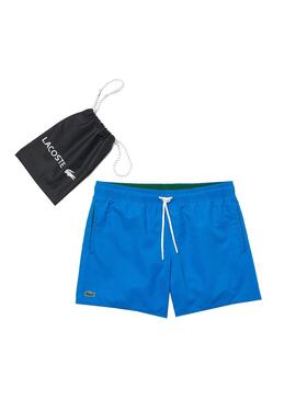 Slip de bain  Lacoste Séchage rapide Bleu  pour Homme