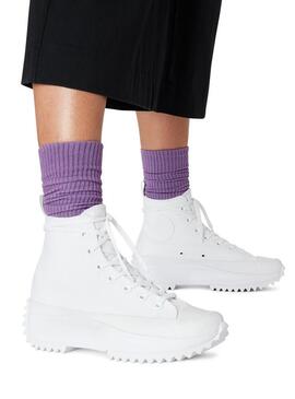 Baskets Converse Run Star Hike High Blanc Total