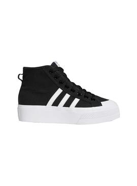 Baskets Adidas Nizza Platform Noire pour Femme