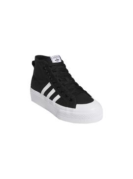 Baskets Adidas Nizza Platform Noire pour Femme