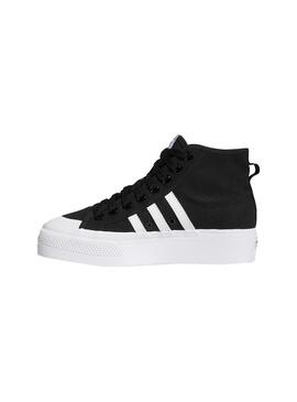 Baskets Adidas Nizza Platform Noire pour Femme