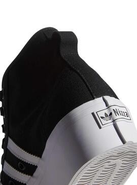 Baskets Adidas Nizza Platform Noire pour Femme