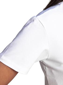 T-Shirt Adidas Trefoil Blanc pour Femme