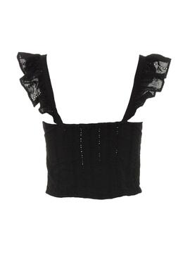 Top Only Maria Strap Noir pour Femme