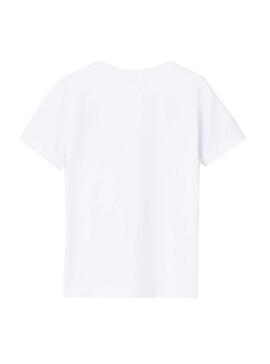 T-Shirt Name It Jamie Blanc pour Garçon