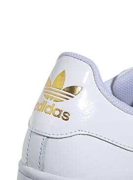 Baskets Adidas Superstar Bold Blanc pour Femme