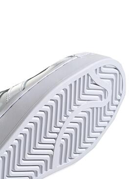 Baskets Adidas Superstar Bold Blanc pour Femme