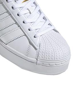 Baskets Adidas Superstar Bold Blanc pour Femme