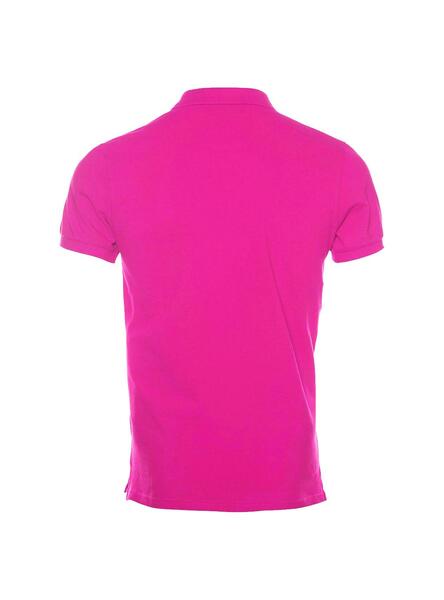 Polo Jott Cherbourg Rose Fuchsia pour Homme