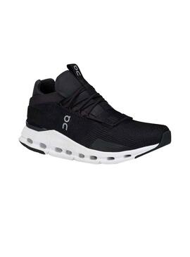 Baskets On Running Cloudnova Noir Homme