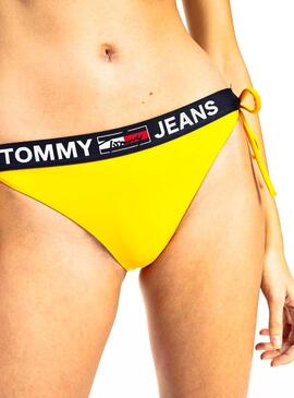 Bas Bikini Tommy Jeans Cheeky Jaune Femme