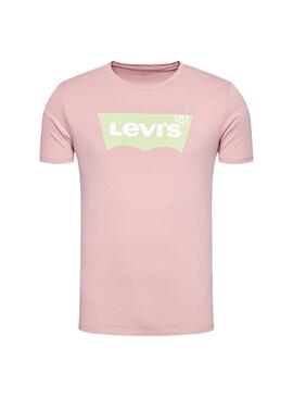 T-Shirt Levis Housemark Graphic Rose pour Homme