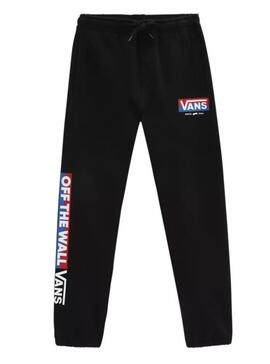 Vans Easy Pantalon Logo Noire pour Garçon