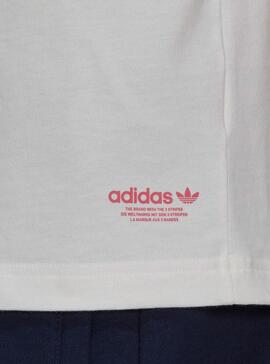 T-Shirt Adidas 5 Dino Blanc pour Homme et Femme