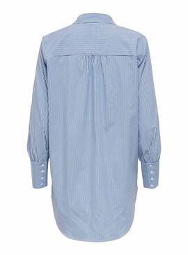 Chemise Only Nelly Life Bleu pour Femme