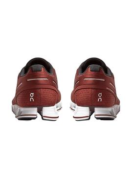 Baskets On Running Cloud Ruby Bordeaux Femme