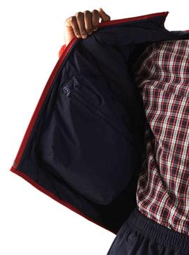 Veste Lacoste Blouson Rouge pour Homme