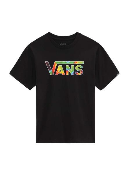 T Shirt Vans Classic Logo Fill Noir pour Gar on