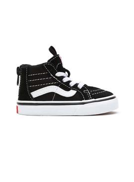 Baskets Vans SK8-Hi Noir pour Bébé