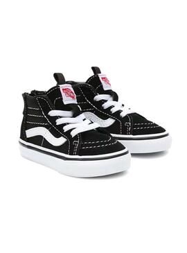 Baskets Vans SK8-Hi Noir pour Bébé