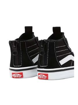 Baskets Vans SK8-Hi Noir pour Bébé