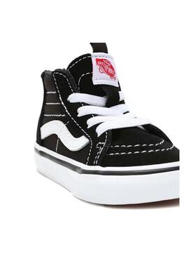 Baskets Vans SK8-Hi Noir pour Bébé