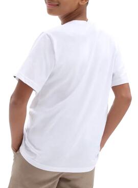 T-Shirt Vans OTW Logo Fill Blanc pour Garçon