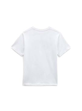 T-Shirt Vans OTW Logo Fill Blanc pour Garçon