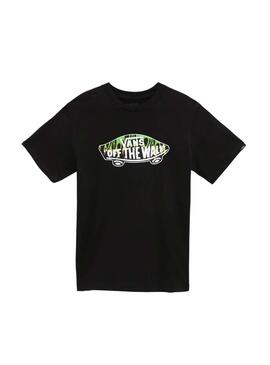 T-Shirt Vans OTW Logo Fill Garçons Noir pour Garçon