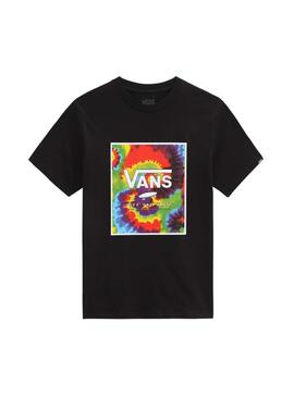 T-Shirt Vans Print Box Noir pour Garçon
