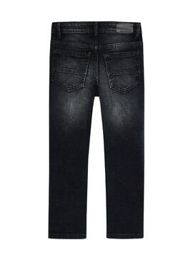 Jeans Mayoral Soft Denim Noire Garçon