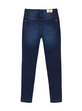 Pantalon Mayoral Closed Bleu  Foncé pour Fille