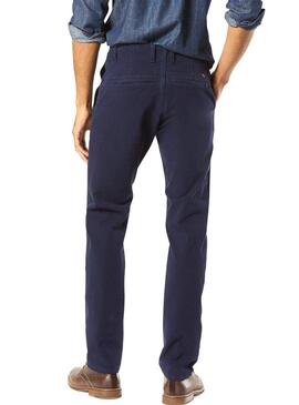 Pantalon Dockers Alpha Khaki 360 Bleue Homme