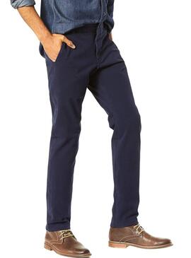 Pantalon Dockers Alpha Khaki 360 Bleue Homme