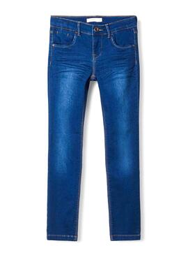 Pantalon  Name It Salli Bleu pour Fille