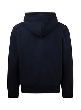 Sweat Pepe Jeans Joël Bleu marine pour Homme