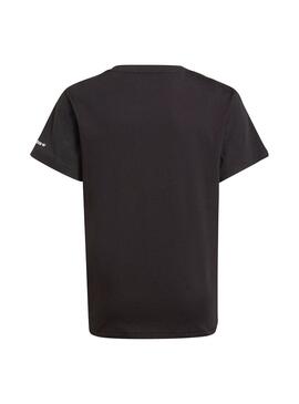 T-Shirt Adidas Adicolor Noire pour Fille