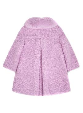 Manteaux Mayoral Violet Curl pour Fille