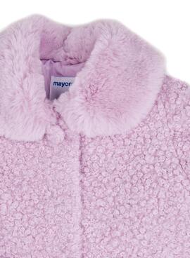 Manteaux Mayoral Violet Curl pour Fille