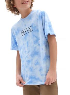 T-Shirt Vans Tie Dye Bleu pour Garçon