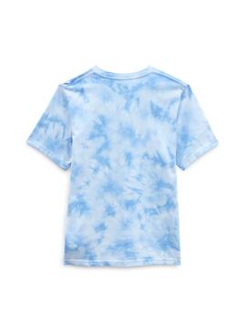 T-Shirt Vans Tie Dye Bleu pour Garçon